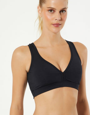 Top Com Abertura - Preto
