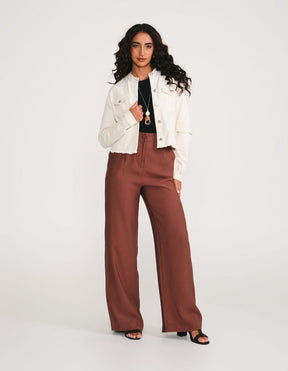 Jaqueta White Denim - Off White